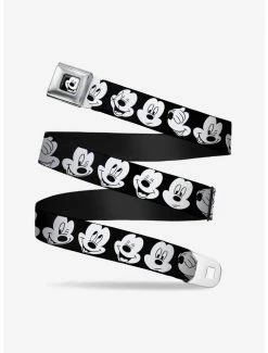 Deals ✨ Disney Mickey Mouse Expressions Close Up Seatbelt Belt 👍