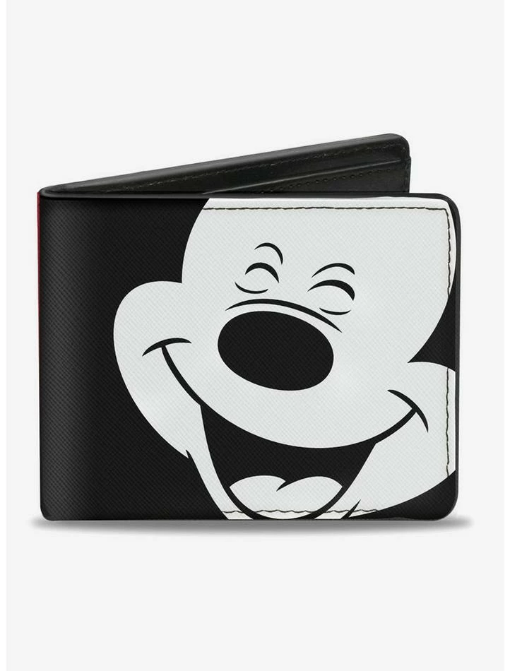 Best Pirce π Disney Mickey Mouse Smiling Face Bi-Fold Wallet π