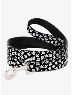 Cheapest 🛒 Disney Mickey Mouse Hand Gestures Scattered 🐶 Dog Leash 🥰