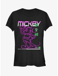 Top 10 ⭐ Disney Mickey Mouse Street Glow 👧 Girls T-Shirt 🎉