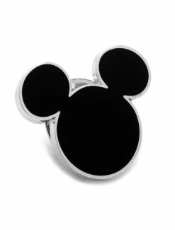 Promo 🧨 Disney Mickey Mouse Black Silhouette Lapel Pin ✨