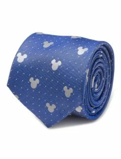 Best reviews of 👏 Disney Mickey Mouse Blue Pin Dot Mens Tie ❤️