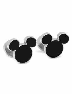 Promo 🎉 Disney Mickey Mouse Silhouette Cufflinks 🎉