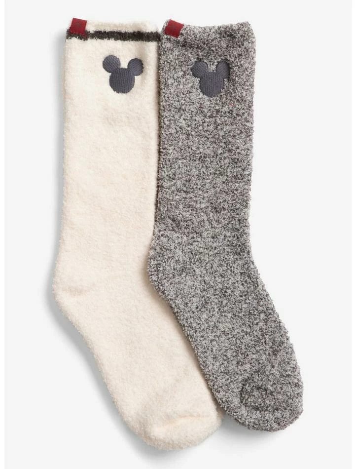 Best Sale 𧨠CozyChic Classic Disney Mickey Mouse 2 Pack 𧦠Socks Cream Multi π