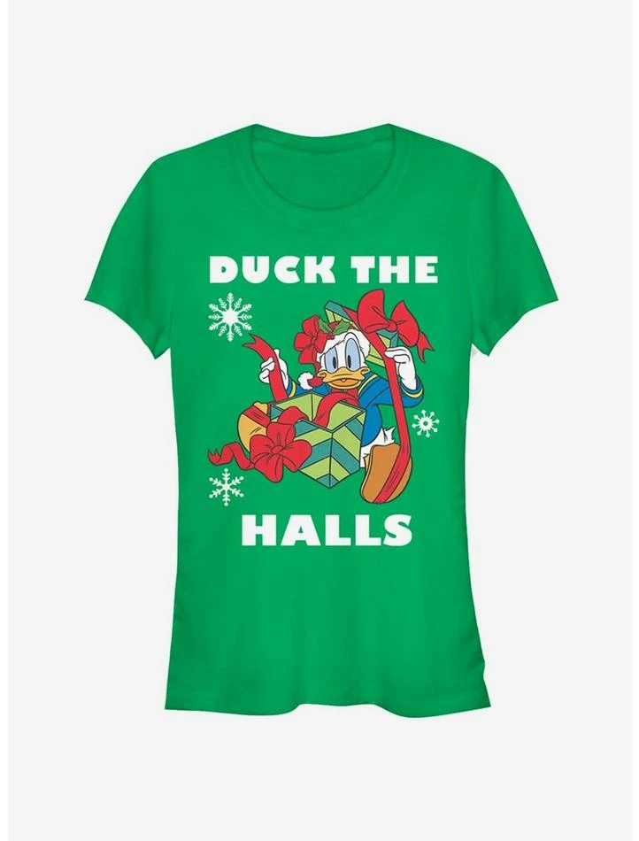 Wholesale π― Disney Donald Duck Duck The Halls Classic π§ Girls T-Shirt π