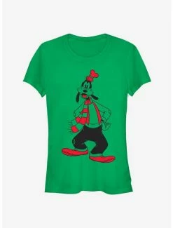 Buy 🔥 Disney Goofy Holiday Winter Outfit Classic 👧 Girls T-Shirt ❤️