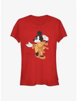 Coupon 🌟 Disney Mickey Kung Fu Classic 👧 Girls T-Shirt ❤️