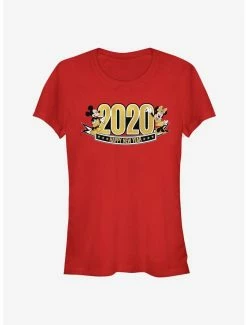 Best reviews of π Disney Mickey Mouse And Minnie Mouse Happy New Year 2020 Classic π§ Girls T-Shirt β