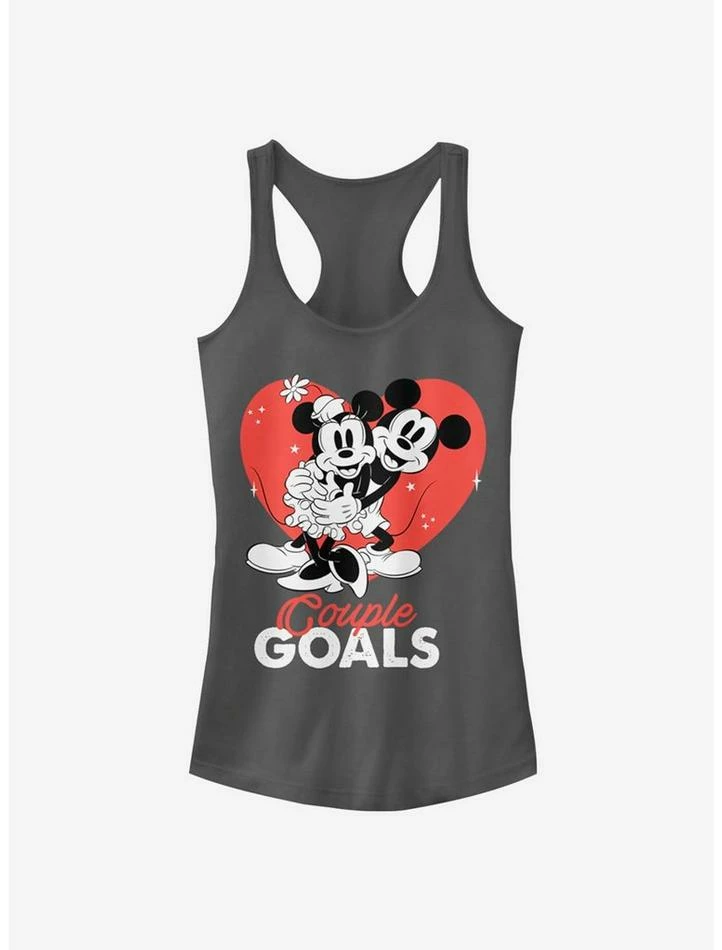 Promo π₯ Disney Mickey Mouse And Minnie Mouse Couple Goals Classic π§ Girls Tank π§¨
