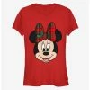Buy 👏 Disney Minnie Mouse Plaid Holiday Bow Classic 👧 Girls T-Shirt 😀