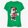Buy ⌛ Disney Minnie Mouse Holiday Winter Outfit Classic 👧 Girls T-Shirt 🤩