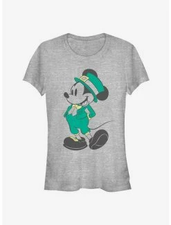 Hot Sale ❤️ Disney Mickey Mouse Leprechaun Mickey 👧 Girls T-Shirt 🔔