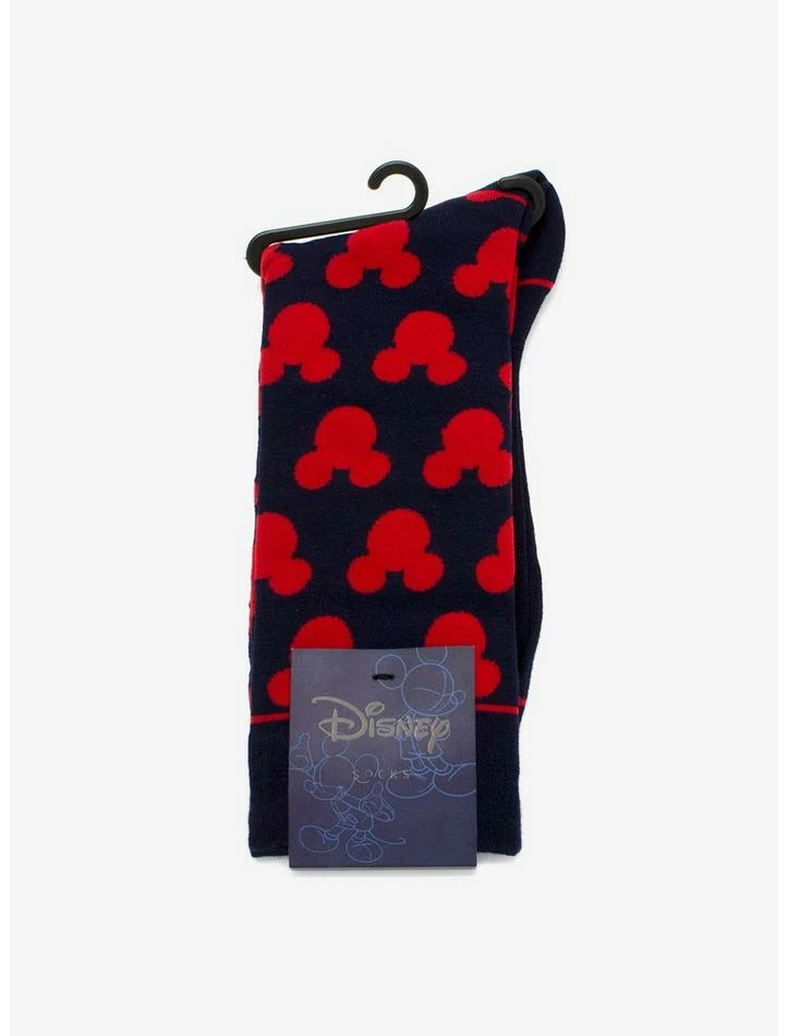 Brand new 𧨠Disney Mickey Mouse Silhouette Blue 𧦠Socks π - Image 3