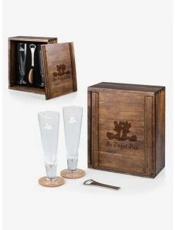 Cheap ๐ Disney Mickey Mouse & Minnie Mouse Beverage Glass Set โจ