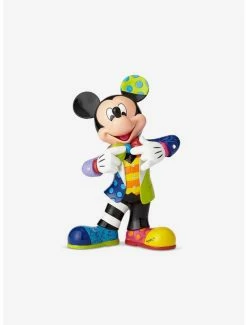 Hot Sale 🔥 Disney Mickey Mouse Romero Britto Mickey Bling Figurine ⌛