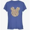 Cheapest 😀 Disney Mickey Mouse Floral Mickey Head 👧 Girls T-Shirt ❤️