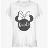 New 🔔 Disney Mickey Mouse Bow Bride 👧 Girls T-Shirt 🛒