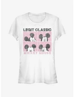 Outlet 🌟 Disney Mickey Mouse Mickey Faces 👧 Girls T-Shirt ✔️