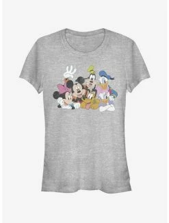 Budget 😀 Disney Mickey Mouse Mickey Group 👧 Girls T-Shirt 🧨