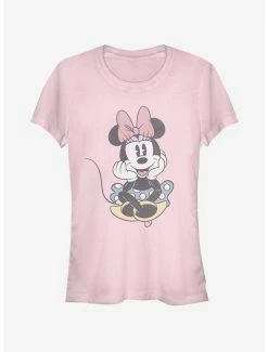 Hot Sale ✔️ Disney Mickey Mouse Minnie Sit 👧 Girls T-Shirt 🔥