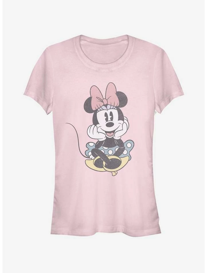 Hot Sale βοΈ Disney Mickey Mouse Minnie Sit π§ Girls T-Shirt π₯