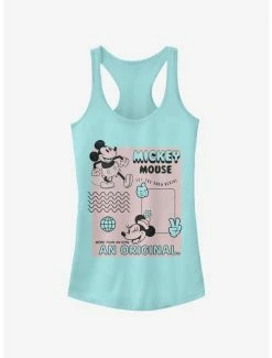 Promo 🛒 Disney Mickey Mouse Original Mickey 👧 Girls Tank 🧨