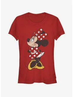 New ✔️ Disney Mickey Mouse Modern Vintage Minnie 👧 Girls T-Shirt 🎁