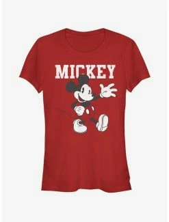 Hot Sale 🤩 Disney Mickey Mouse Simply Mickey 👧 Girls T-Shirt 👍