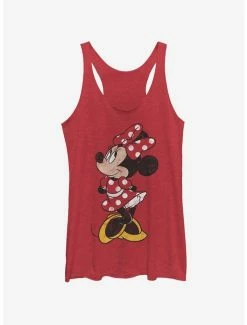 Deals ⭐ Disney Mickey Mouse Modern Vintage Minnie 👧 Girls Tank ⌛