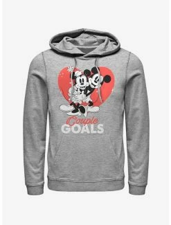 Discount 😍 Disney Mickey Mouse Couple Goals Hoodie 🔔