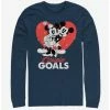 Best Sale ⌛ Disney Mickey Mouse Couple Goals Long-Sleeve T-Shirt ✔️