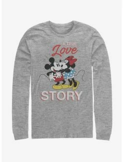 Coupon 😉 Disney Mickey Mouse True Love Story Long-Sleeve T-Shirt ⌛