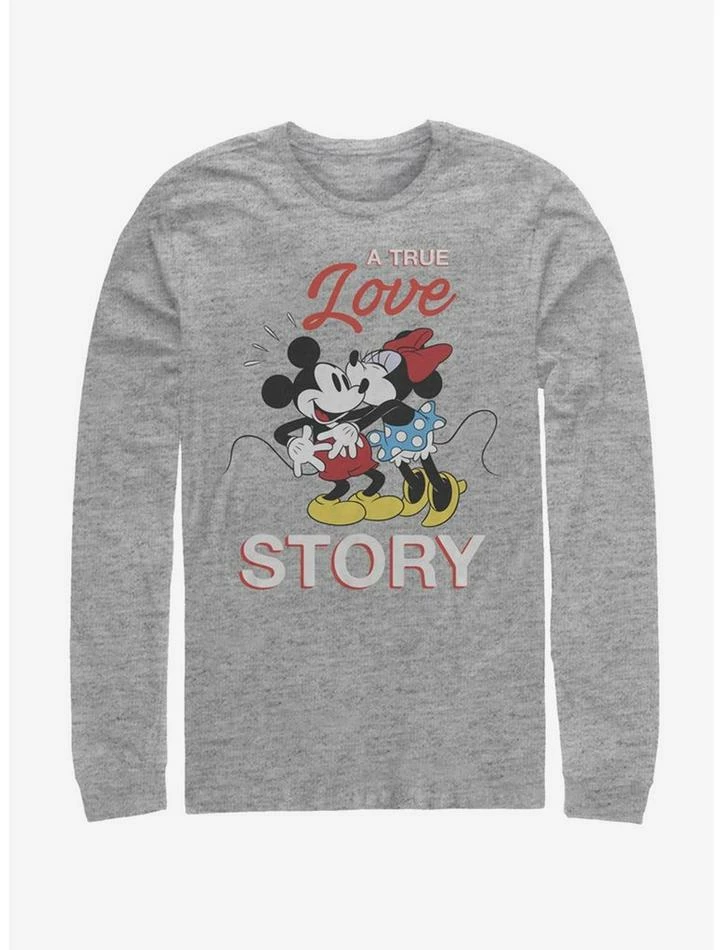 Coupon π Disney Mickey Mouse True Love Story Long-Sleeve T-Shirt β