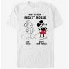 Best Pirce 🧨 Disney Mickey Mouse Mickey Drawing T-Shirt ✔️