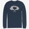 Buy 🤩 Disney Mickey Mouse Glove Heart Long-Sleeve T-Shirt ⭐