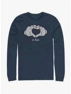 Buy 🤩 Disney Mickey Mouse Glove Heart Long-Sleeve T-Shirt ⭐