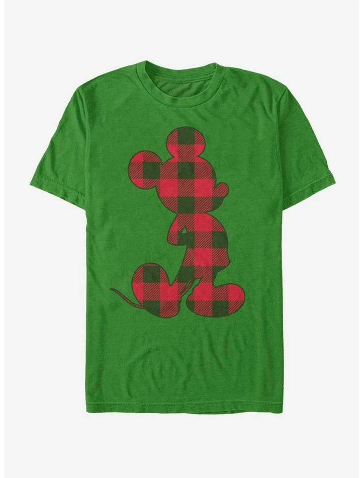 Best deal π Disney Mickey Mouse Holiday Buffalo Check Mickey T-Shirt β