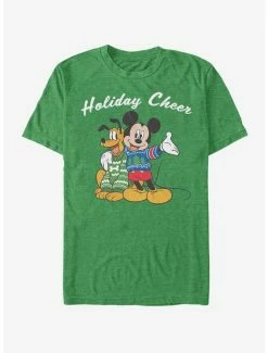 Wholesale 🧨 Disney Mickey Mouse Holiday Duo Cheer T-Shirt 🎉