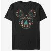 Discount 🌟 Disney Mickey Mouse Holiday Icon Ear Fill T-Shirt 😀