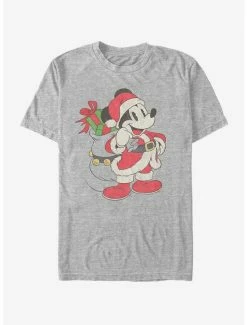 Best deal ✨ Disney Mickey Mouse Holiday Just Santa Mickey T-Shirt ✔️