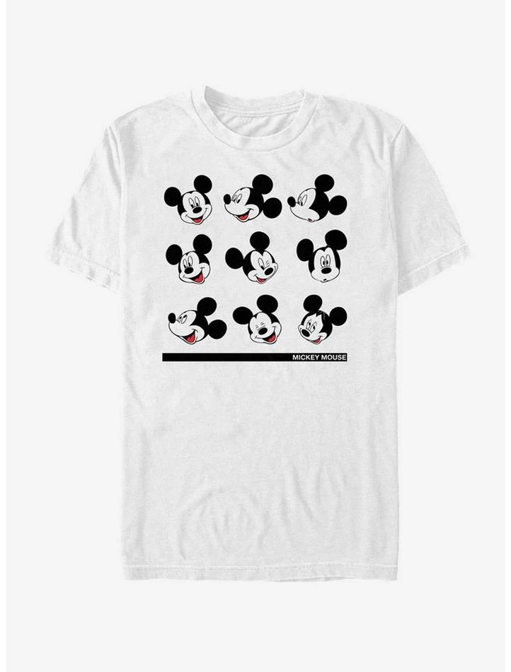 Budget ✔️ Disney Mickey Mouse Mickey Expressions T-Shirt 🤩 - Image 3