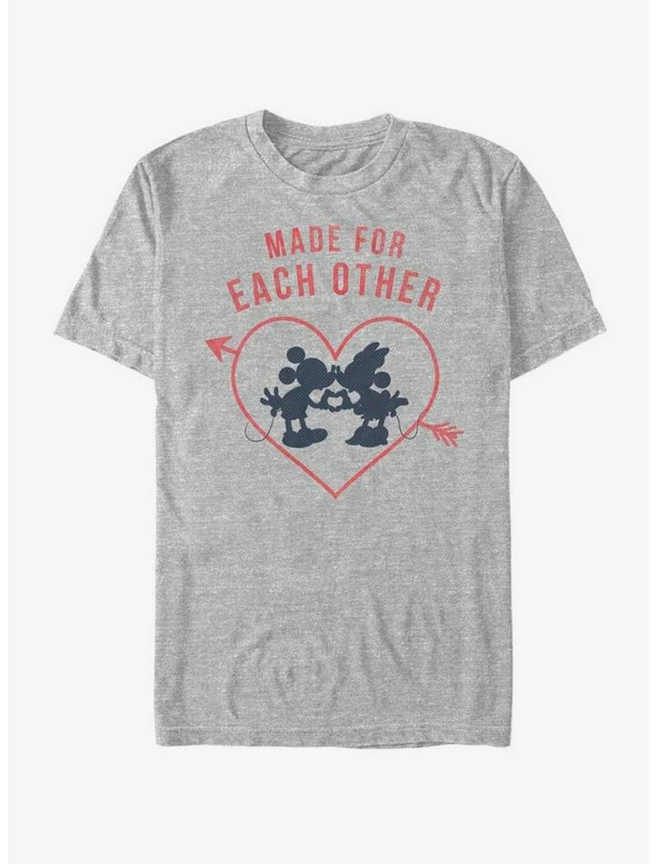 Budget π₯° Disney Mickey Mouse Heart Polka Dot Silhouette T-Shirt π