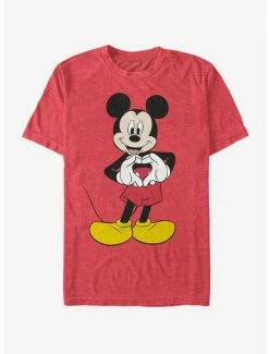 Outlet 😀 Disney Mickey Mouse Mickey Love T-Shirt 😉