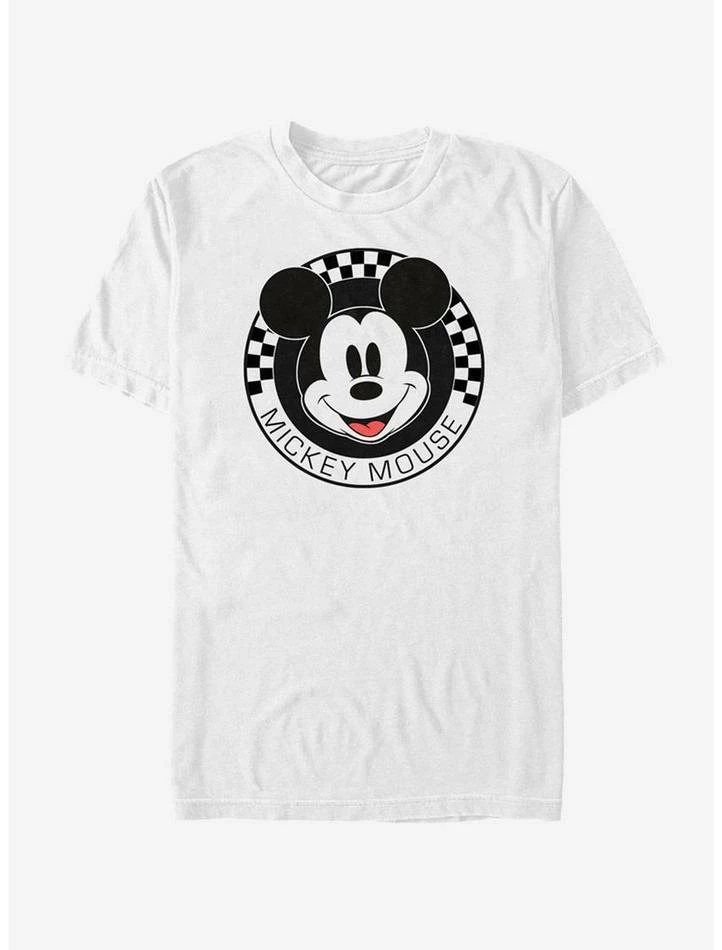 Budget π₯° Disney Mickey Mouse Checkered T-Shirt 𧨠- Image 3