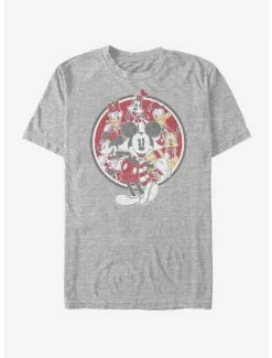 Best reviews of 🤩 Disney Mickey Mouse Holiday Vintage Mickey Friends T-Shirt 🧨