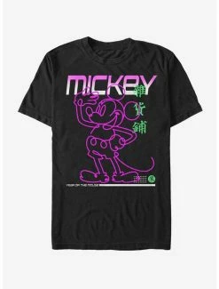 Best deal 👍 Disney Mickey Mouse Street Glow T-Shirt ⭐