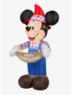 Deals ⌛ Disney Mickey Mouse Scarecrow Airblown ⌛