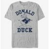 Best Pirce 🎁 Disney Donald Duck Donald Goes To College T-Shirt 😉