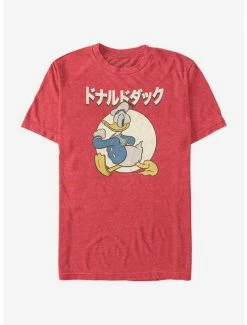 Hot Sale 💯 Disney Donald Duck Japanese Text T-Shirt ✔️