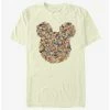 Deals 🔥 Disney Mickey Mouse Floral Mickey Head T-Shirt 😍